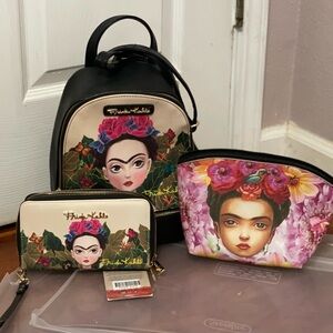 Frida Khalo backpack set